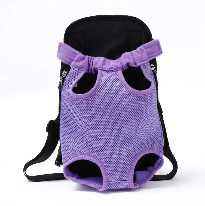 Pet Carrier Backpack β Adjustable Double Shoulder Travel Bag for Cats & Small Dogs