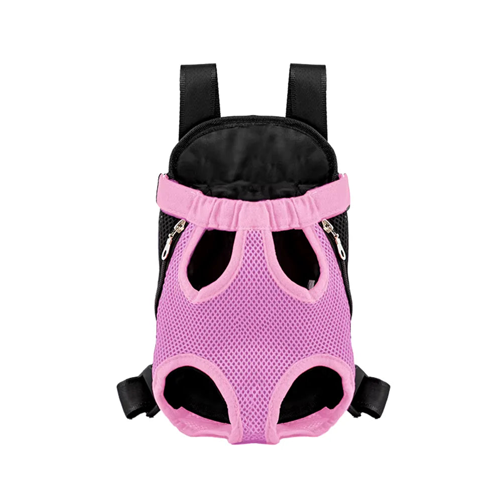 Pet Carrier Backpack β Adjustable Double Shoulder Travel Bag for Cats & Small Dogs