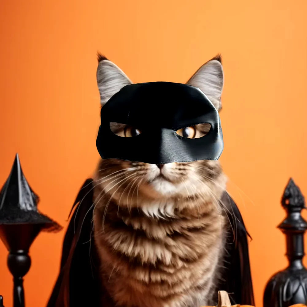Bat Cat Mask β Funny Superhero Costume for Cats
