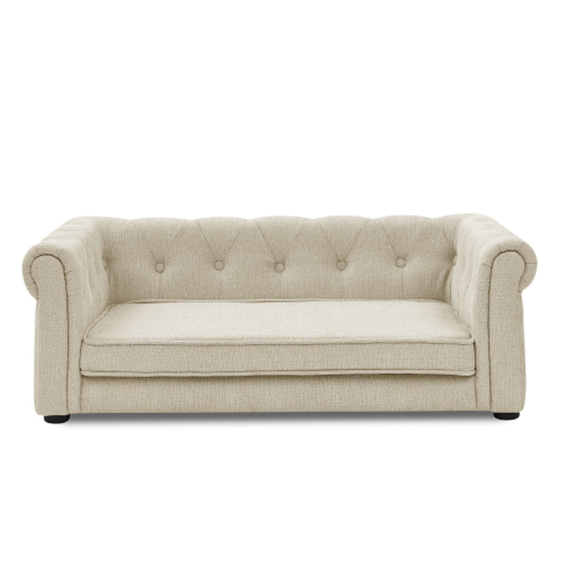 Jack & Susy™ Elegant Raised Pet Sofa Bed for Medium & Large Dogs – Modern Comfortable Dog Couch