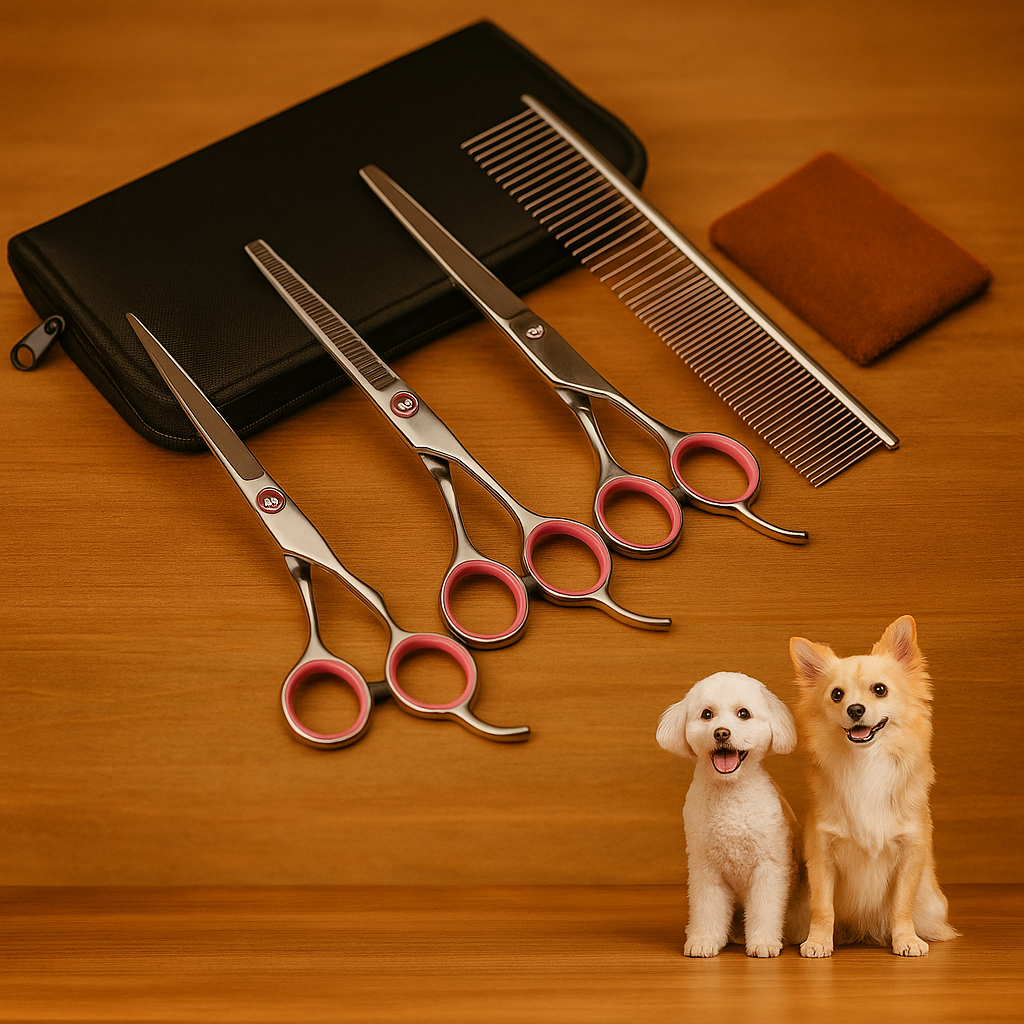 Pet Grooming Scissors Set β Stainless Steel