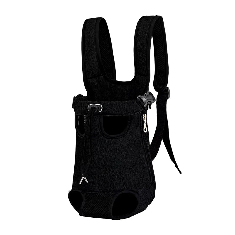 Pet Carrier Backpack β Adjustable Double Shoulder Travel Bag for Cats & Small Dogs