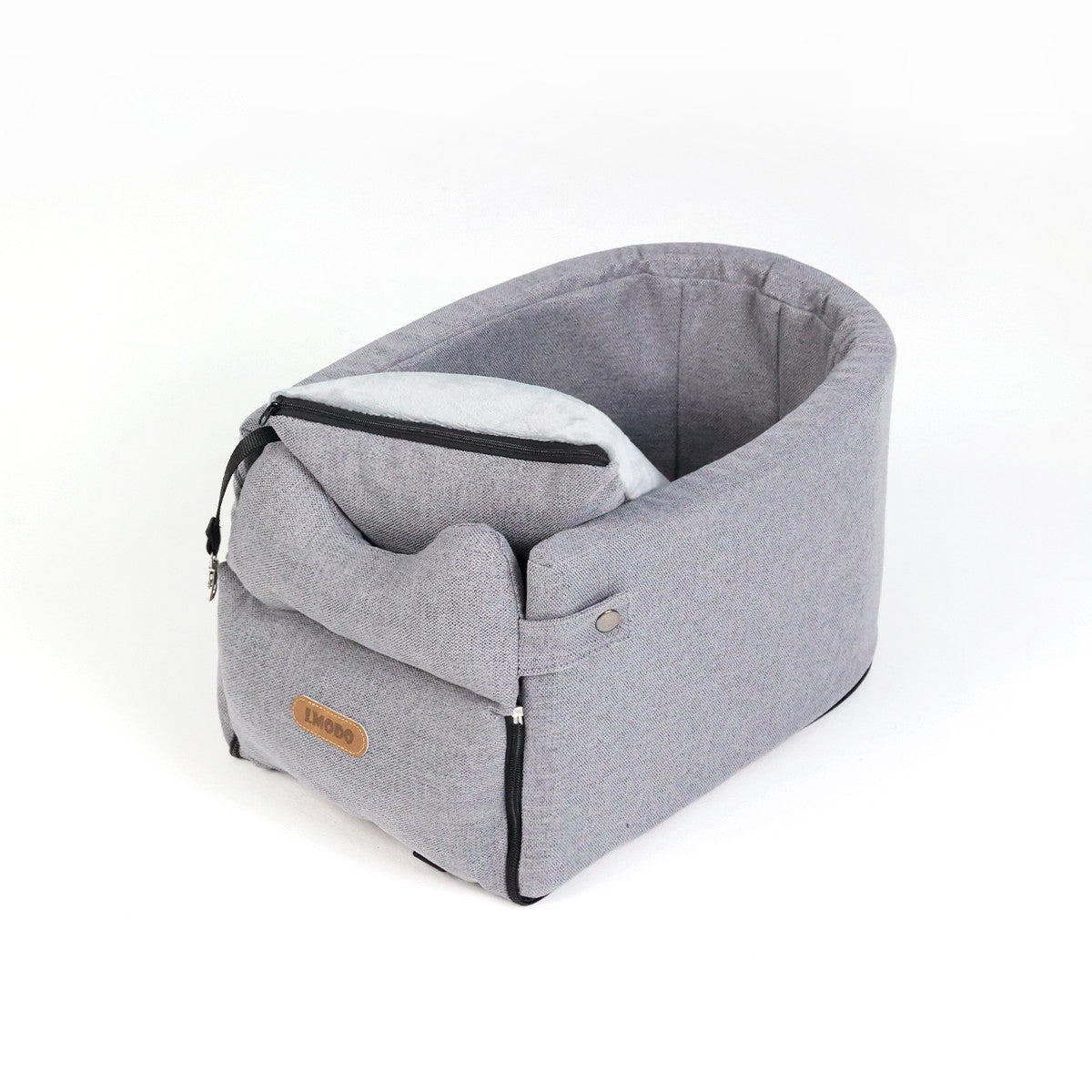 Portable Dog Car Seat Bed β Travel Safety Carrier for Small Dogs & Cats | Comfortable, Secure & Versatile Pet Car Accessory