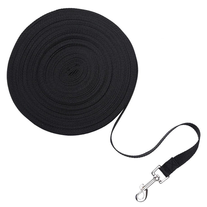 Premium Long Training Dog Leash β Durable Nylon Obedience & Recall Lead (6β100 FT)