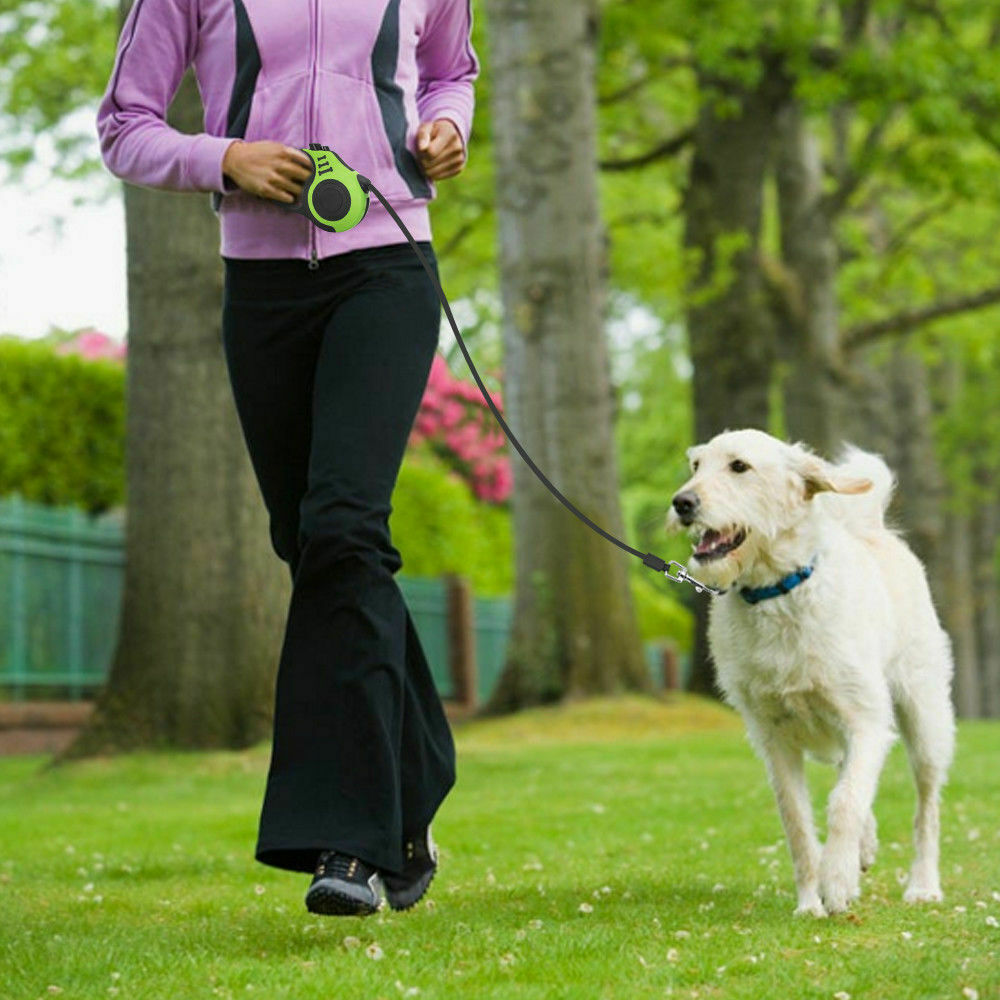 Jack & Susyβ’ 16.5FT Automatic Retractable Dog Leash β Tangle-Free, Durable & Comfortable Grip for Small to Large Dogs