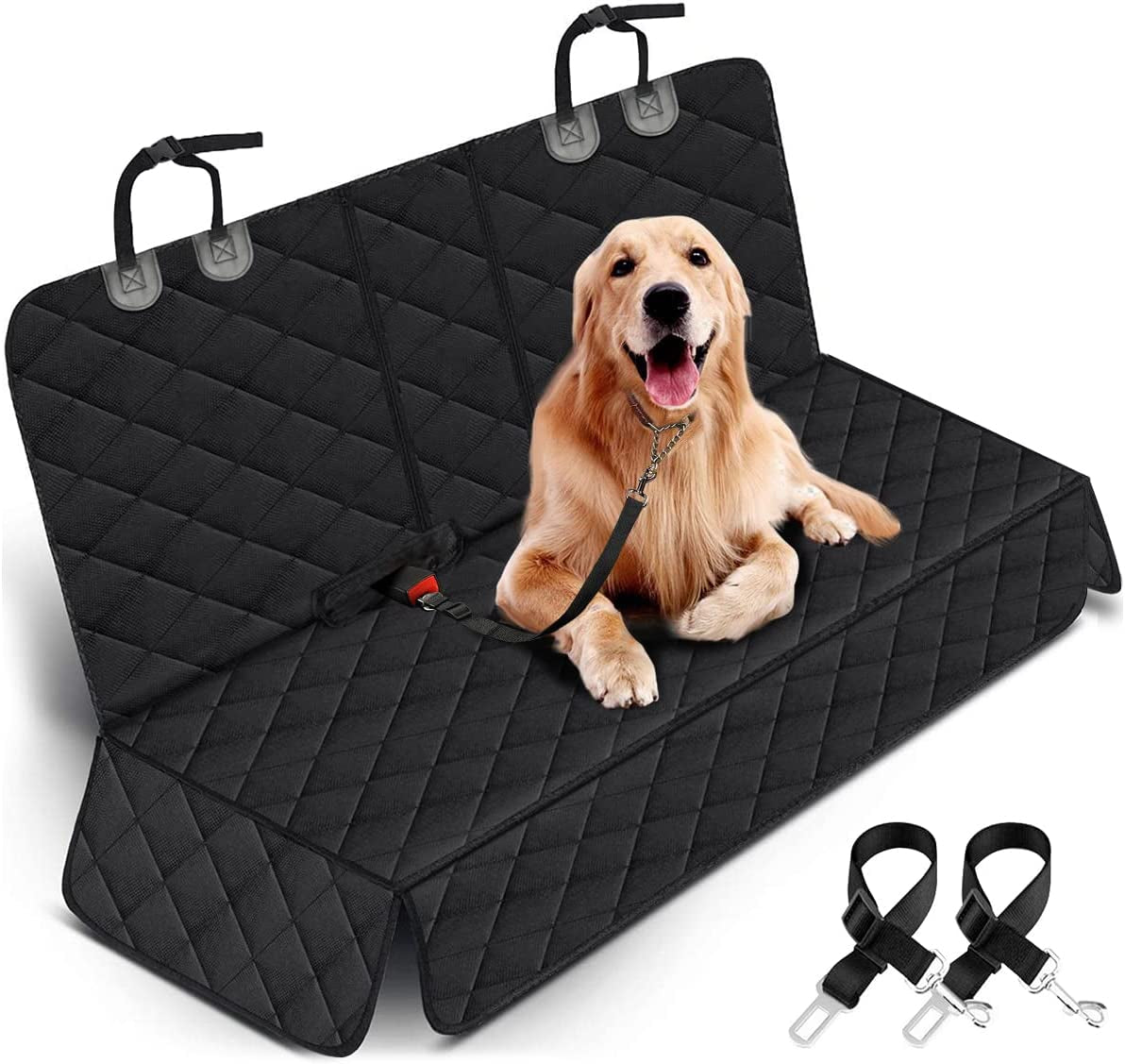 Dog Car Seat Cover β Waterproof, Non-Slip Back Seat Protector for Cars, Trucks & SUVs