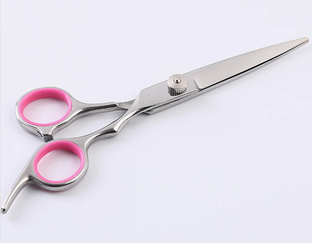 Premium Pet Grooming Scissors Kit β 7β Stainless Steel Straight, Curved & Thinning Shears with Comb & Case