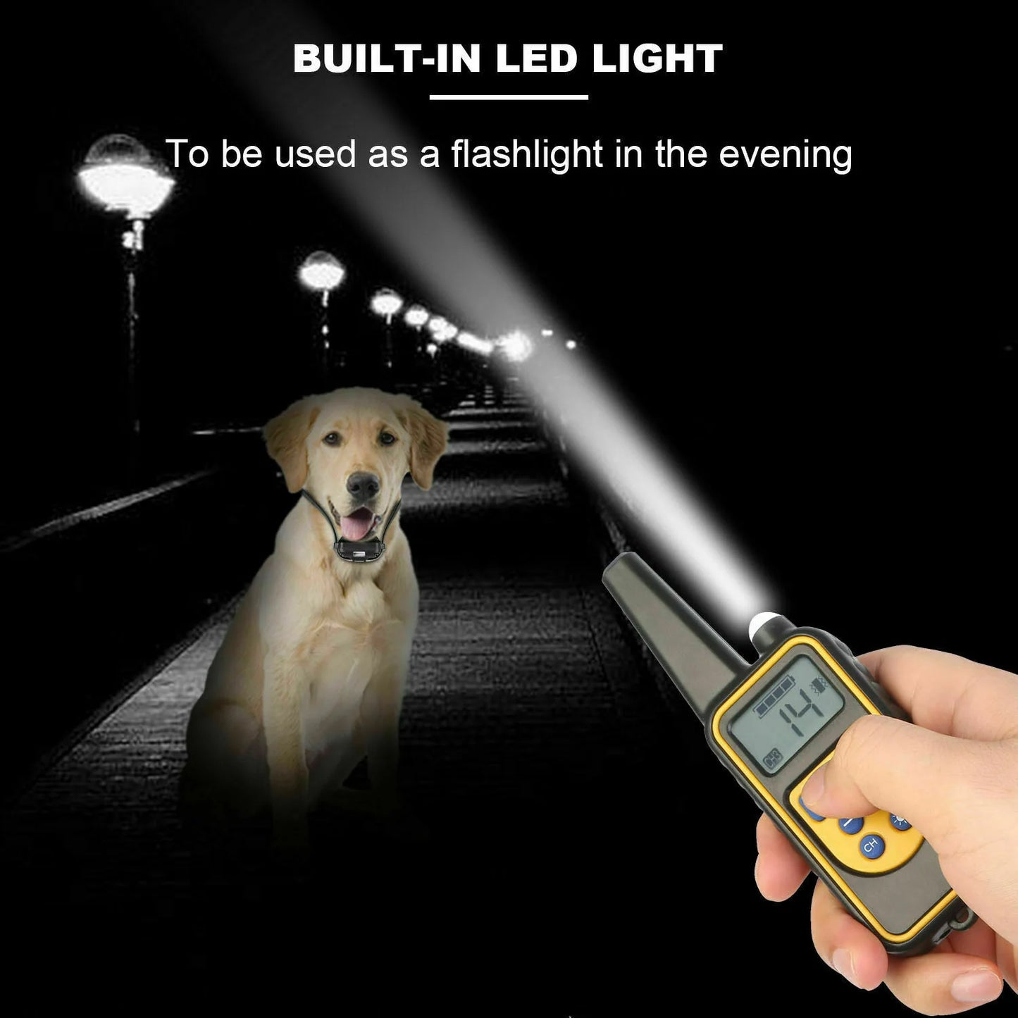 Jack & Susy™ Smart Dog Training Collar Set – 2600 FT Remote Control, Dual Waterproof Collars & Rechargeable LCD System
