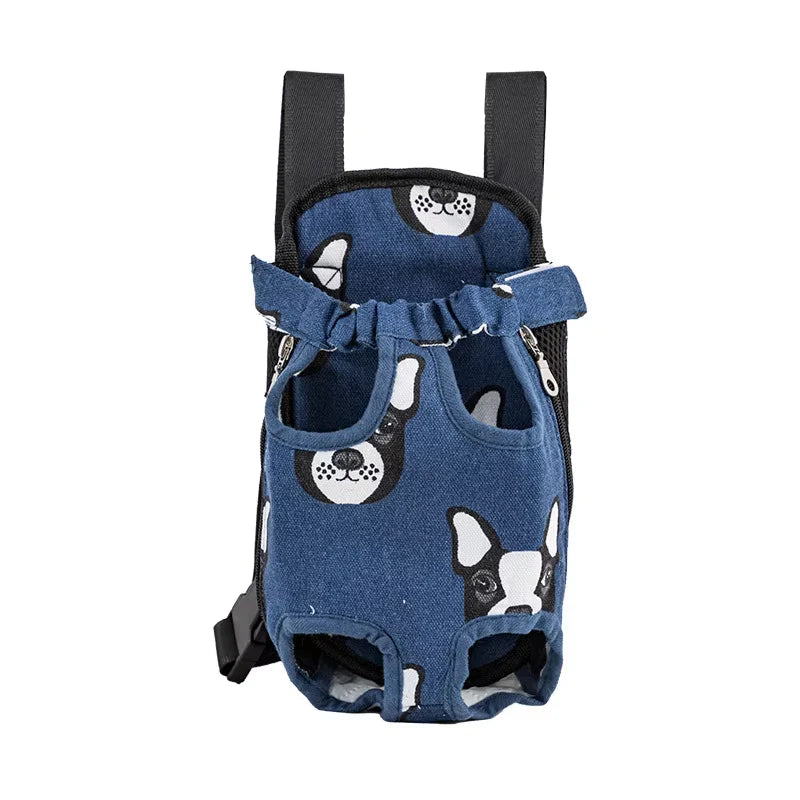 Pet Carrier Backpack β Adjustable Double Shoulder Travel Bag for Cats & Small Dogs