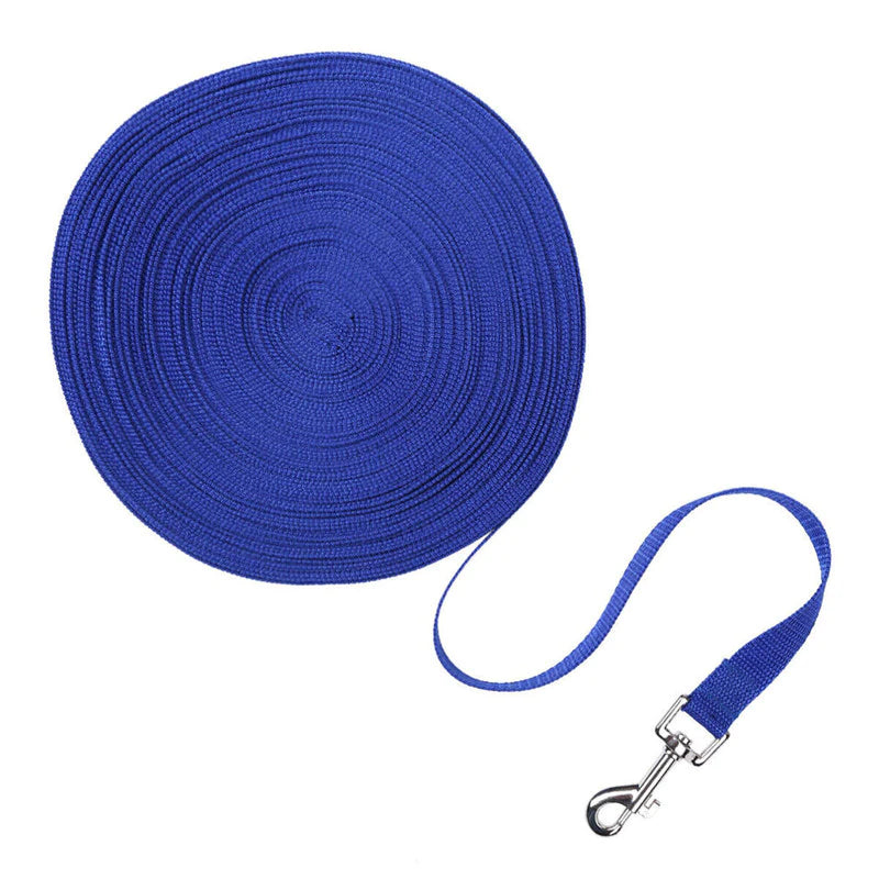 Premium Long Training Dog Leash β Durable Nylon Obedience & Recall Lead (6β100 FT)