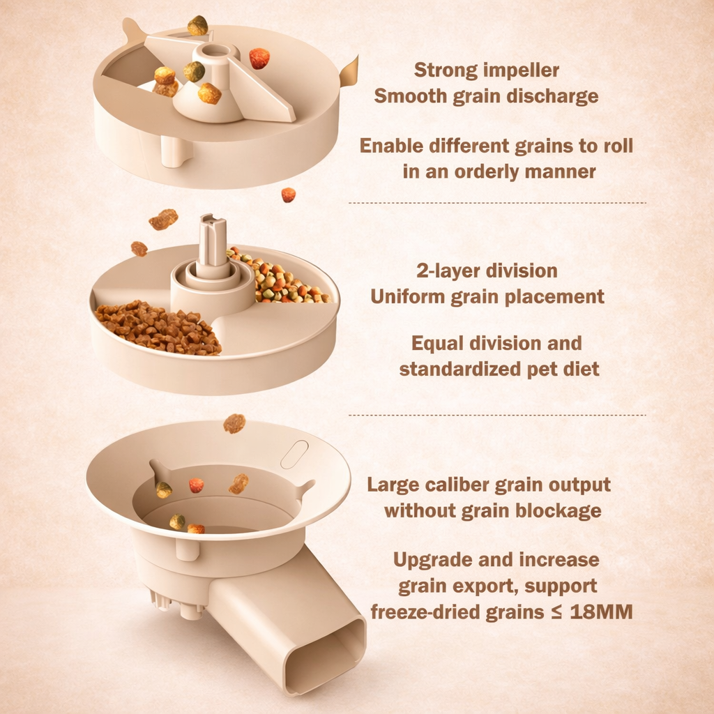 Dual Pet Feeder – Automatic with Camera & App Control
