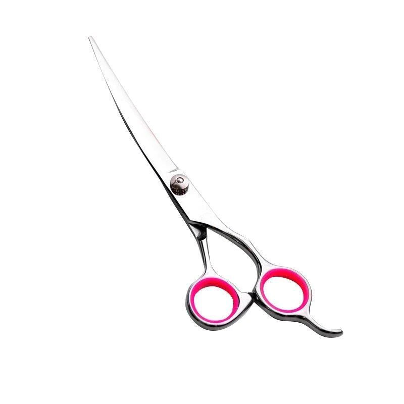 Premium Pet Grooming Scissors Kit β 7β Stainless Steel Straight, Curved & Thinning Shears with Comb & Case