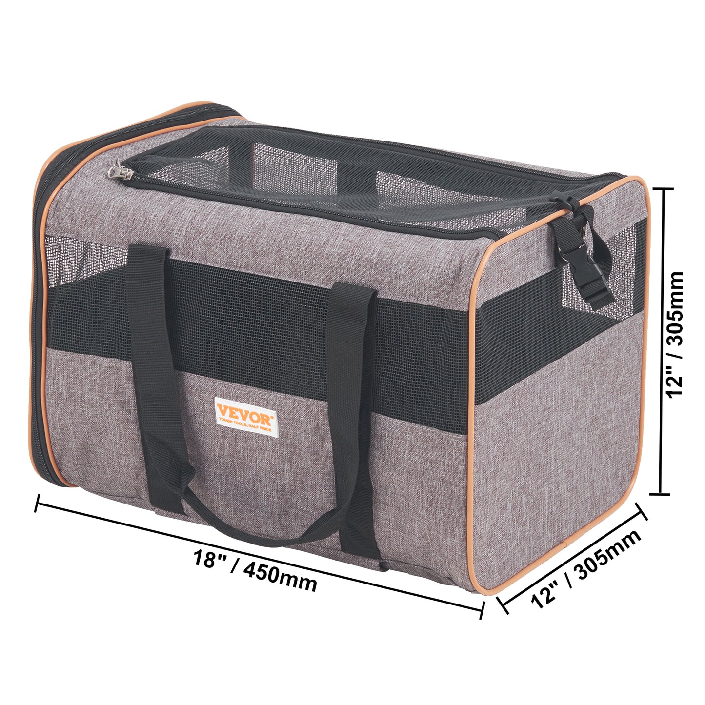 Jack & Susy™ Rolling Pet Carrier – Airline Approved Cat & Small Dog Travel Bag with Wheels, Telescopic Handle & Shoulder Strap