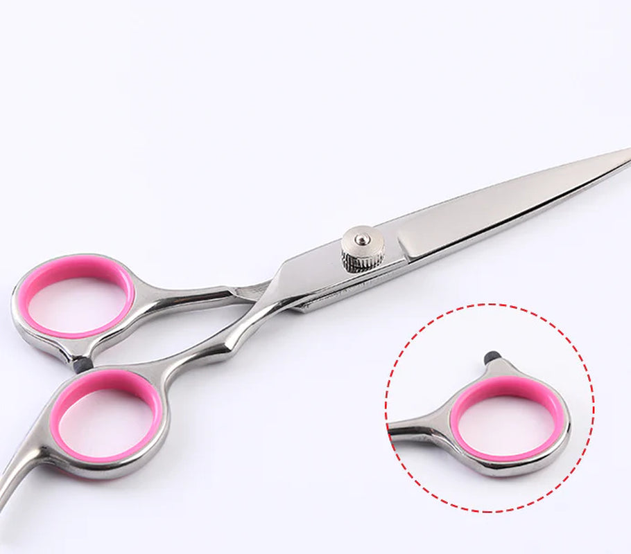 Premium Pet Grooming Scissors Kit β 7β Stainless Steel Straight, Curved & Thinning Shears with Comb & Case