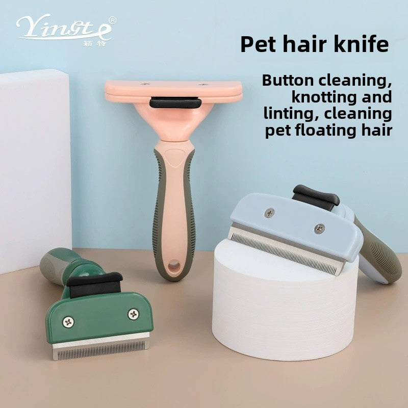 Cat Hair Trimmer β Pet Grooming Comb & Shaving Razor for Easy Detangling