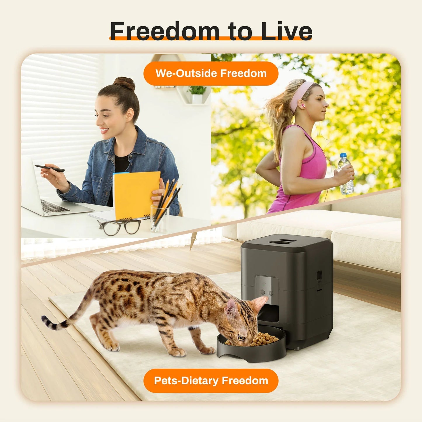 Intelligent Pet Feeder – Automatic Portion Control & Remote Scheduling