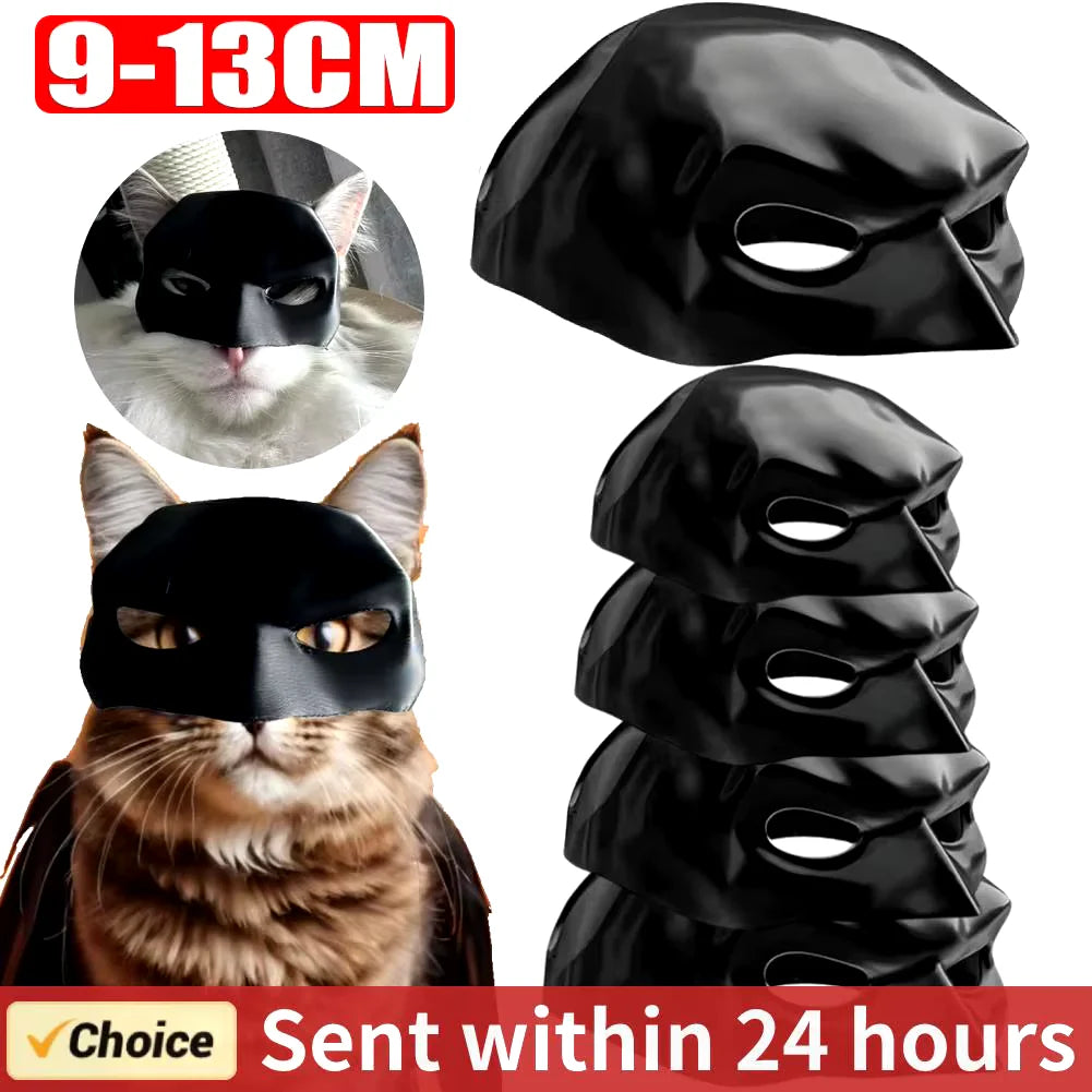 Bat Cat Mask β Funny Superhero Costume for Cats