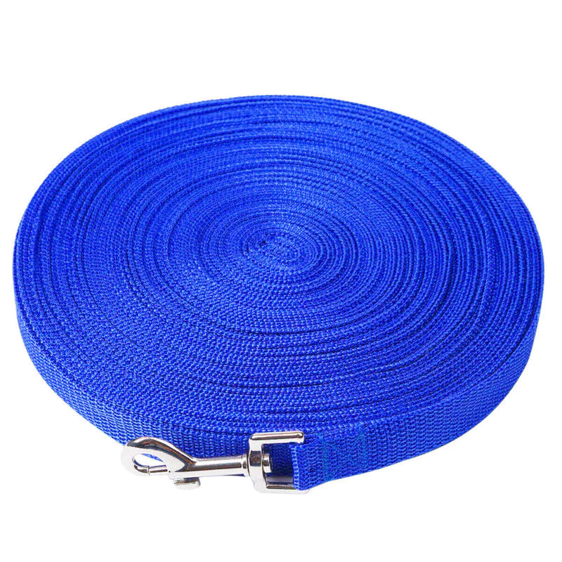 Premium Long Training Dog Leash β Durable Nylon Obedience & Recall Lead (6β100 FT)