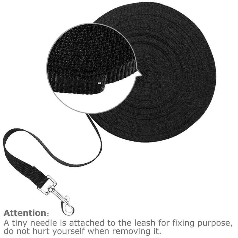 Premium Long Training Dog Leash β Durable Nylon Obedience & Recall Lead (6β100 FT)