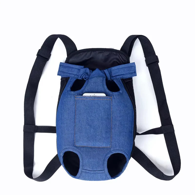 Pet Carrier Backpack β Adjustable Double Shoulder Travel Bag for Cats & Small Dogs