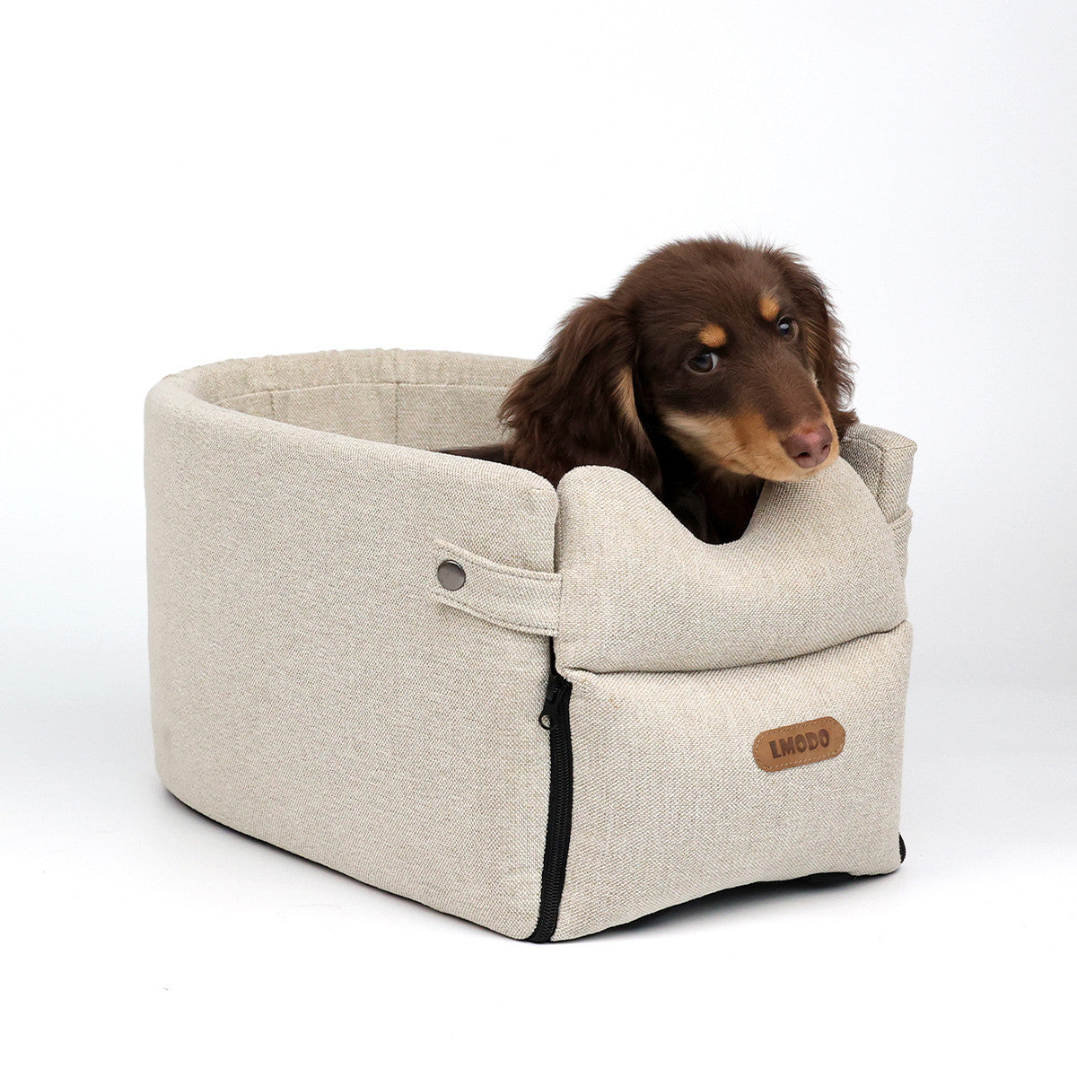 Portable Dog Car Seat Bed β Travel Safety Carrier for Small Dogs & Cats | Comfortable, Secure & Versatile Pet Car Accessory