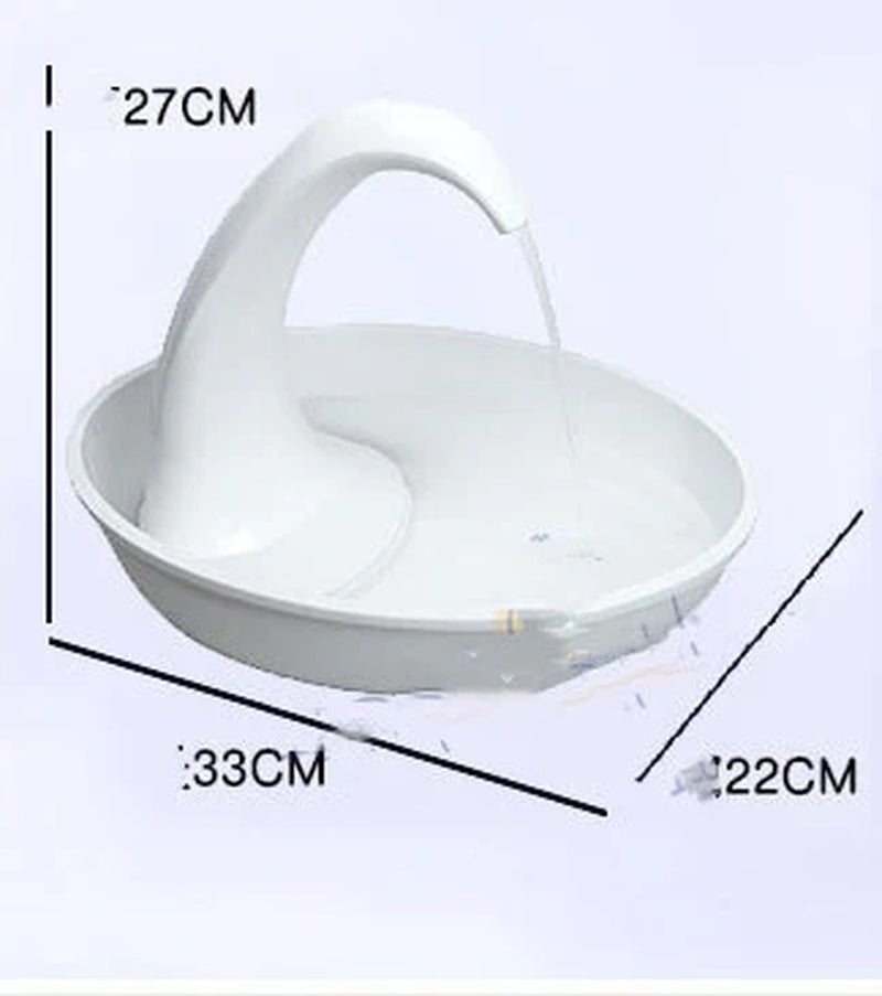 Automatic Pet Water Fountain – Flowing Drinking Dispenser for Cats & Small Dogs