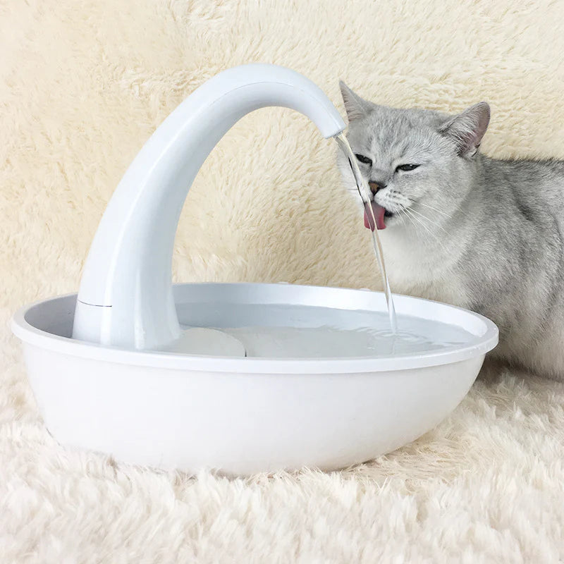 Automatic Pet Water Fountain – Flowing Drinking Dispenser for Cats & Small Dogs