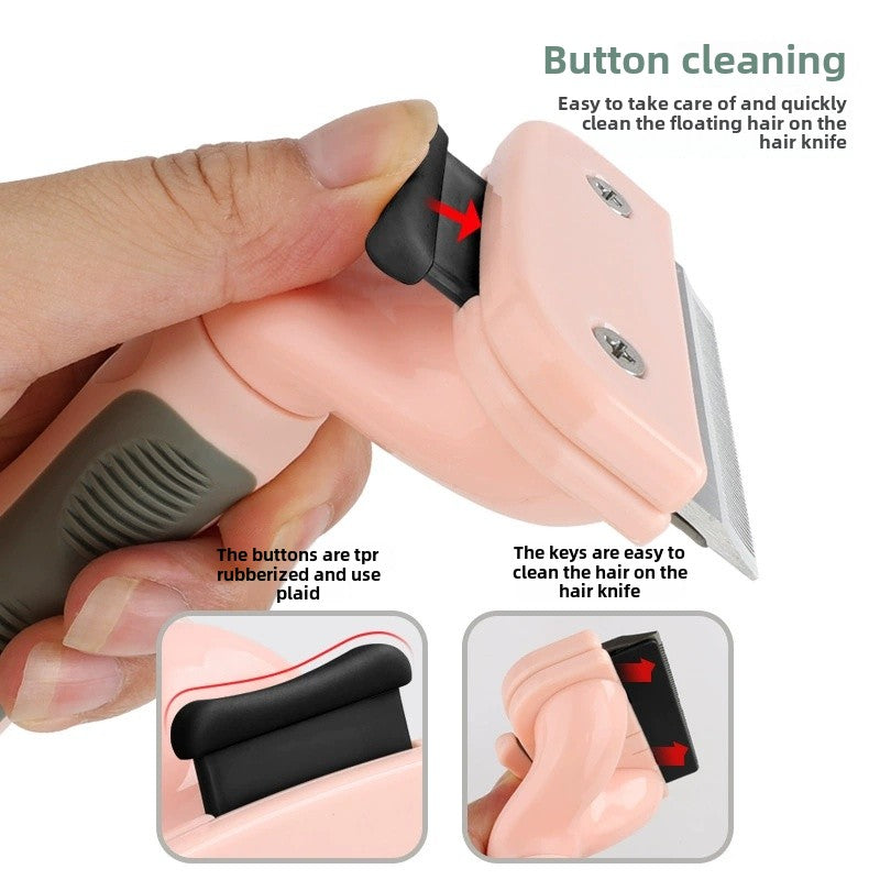 Cat Hair Trimmer β Pet Grooming Comb & Shaving Razor for Easy Detangling
