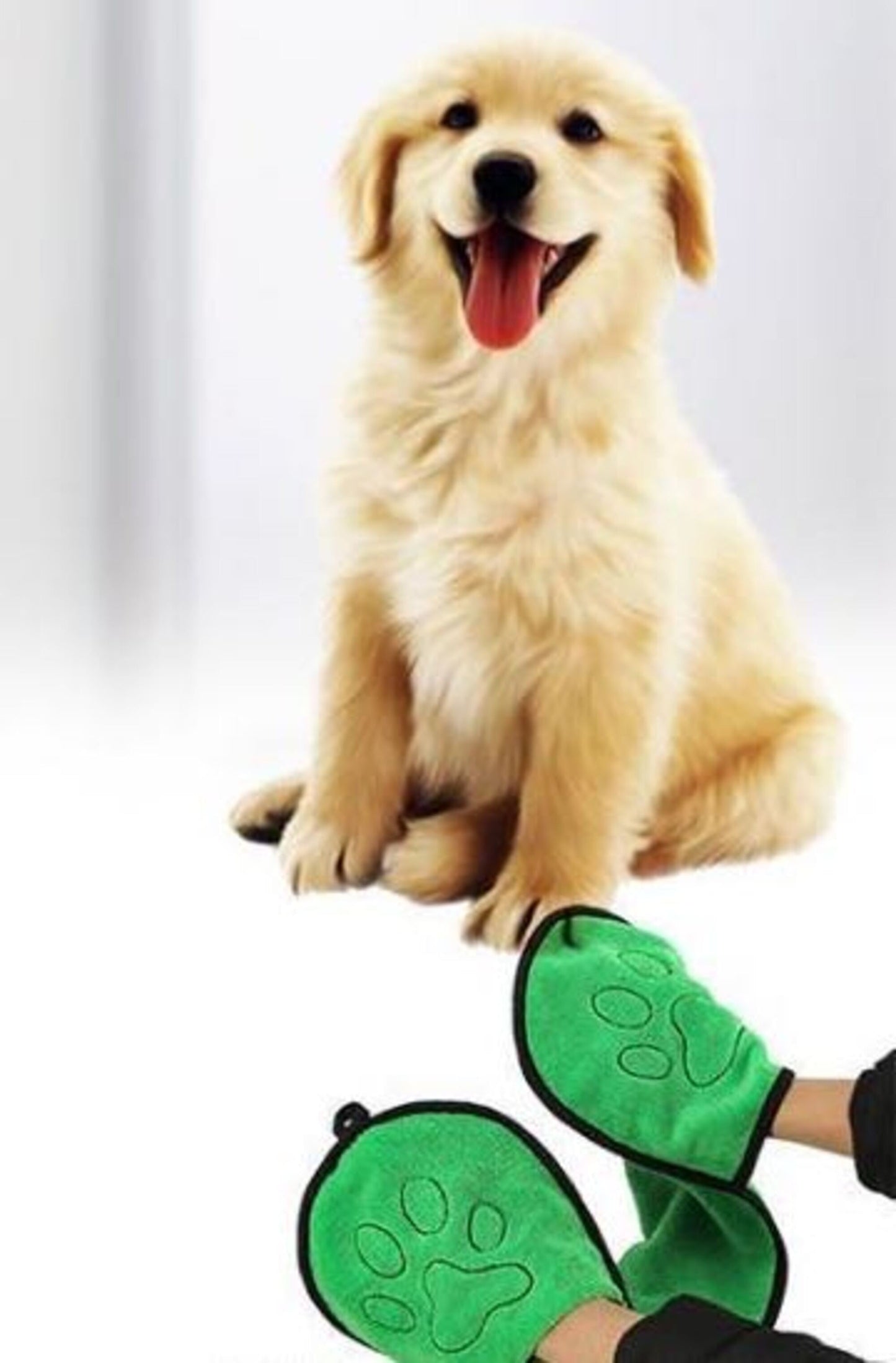 Jack & Susy™ Ultra-Absorbent Dog Bath Towel – Double Pocket Design for Easy Drying & Superior Comfort