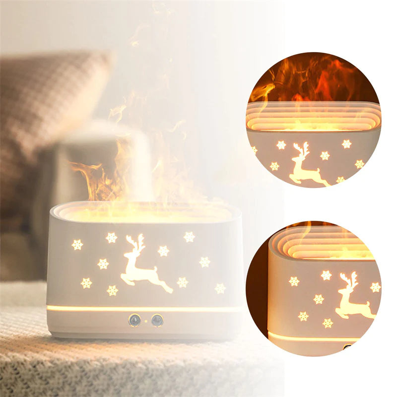Elk Flame Diffuser – Humidifier & Atmosphere Lamp