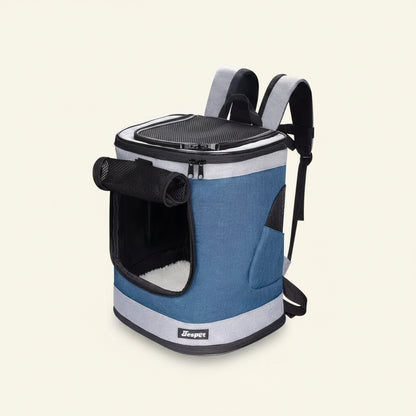 Pet Backpack — 17 × 13 × 12 in, Up to 16 lb
