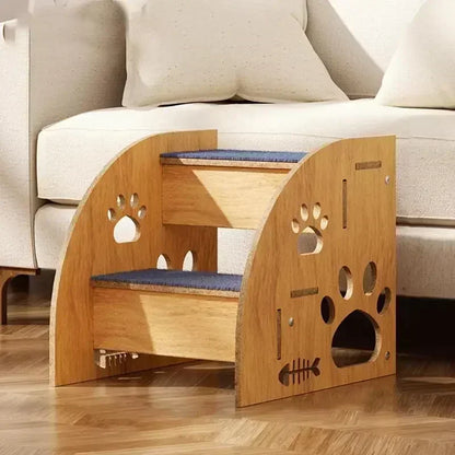 Pet Stairs – Wooden Non-Slip Dog Step