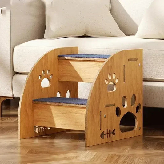 Pet Stairs – Wooden Non-Slip Dog Step