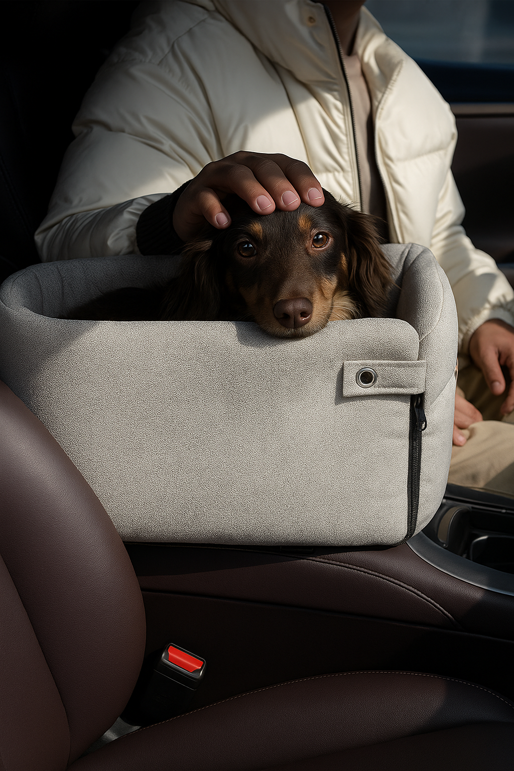 Pet Car Seat Bed – Portable & Cozy