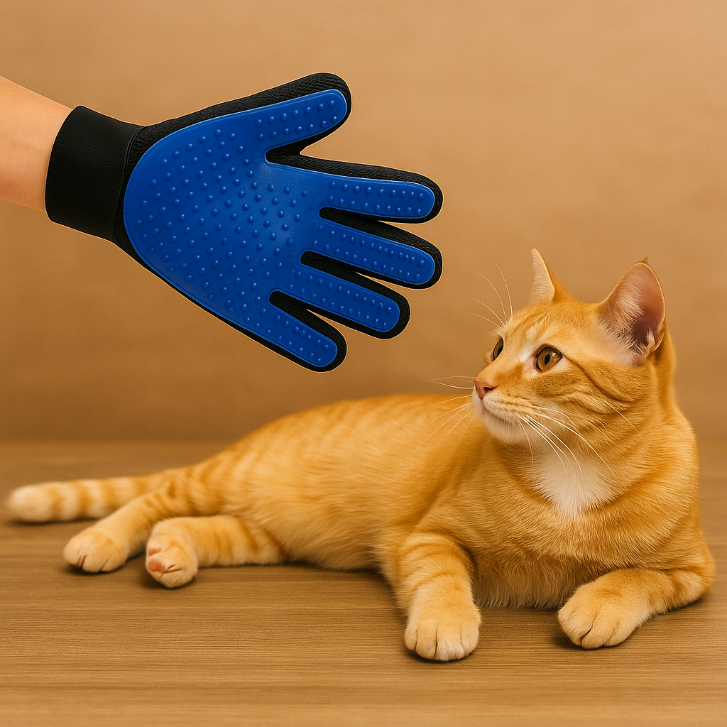 Pet Grooming Gloves – Deshedding & Massage