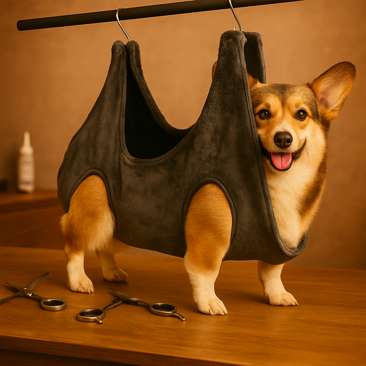 Pet Grooming Hammock – Breathable & Secure