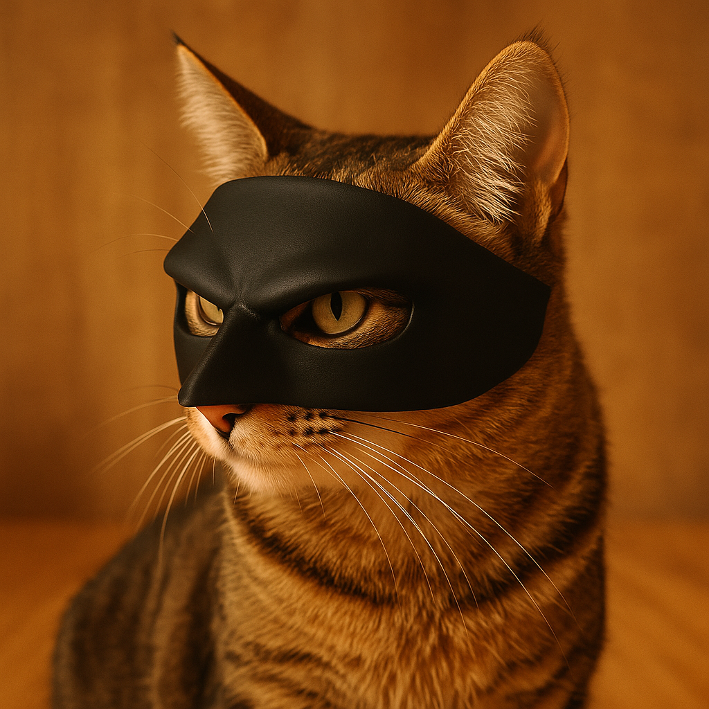 Cat Bat Mask – Funny Superhero Costume