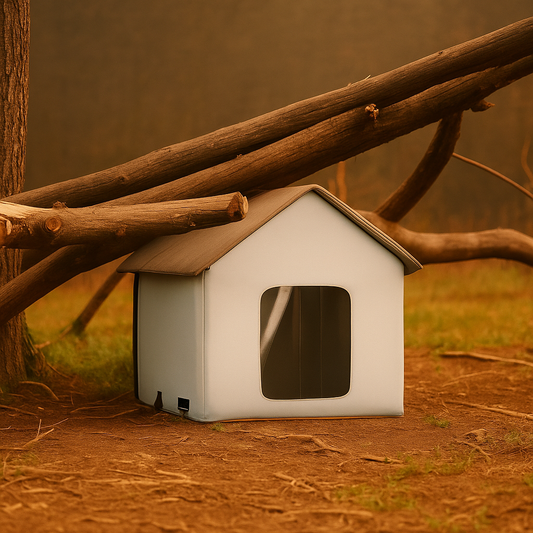 Heated Cat House – Foldable & Cozy