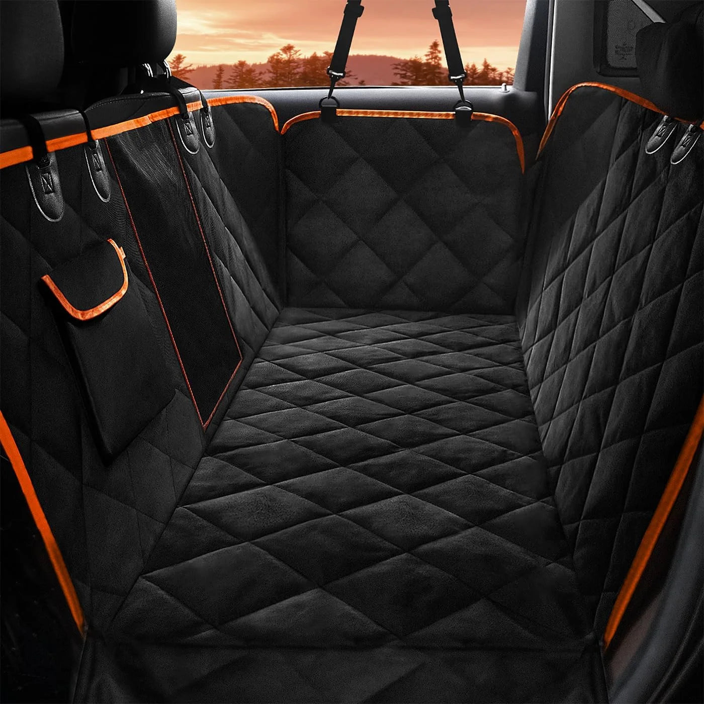 Waterproof Dog Seat Cover – Heavy-Duty Back Seat Protector