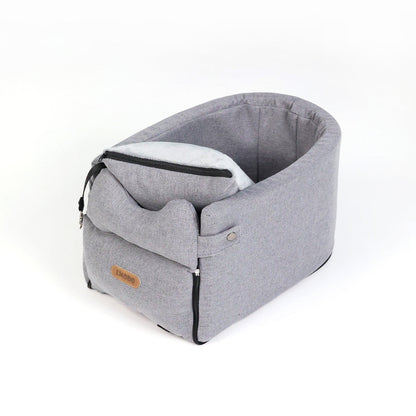 Portable Dog Car Seat Bed – Travel Safety Carrier for Small Dogs & Cats | Comfortable, Secure & Versatile Pet Car Accessory