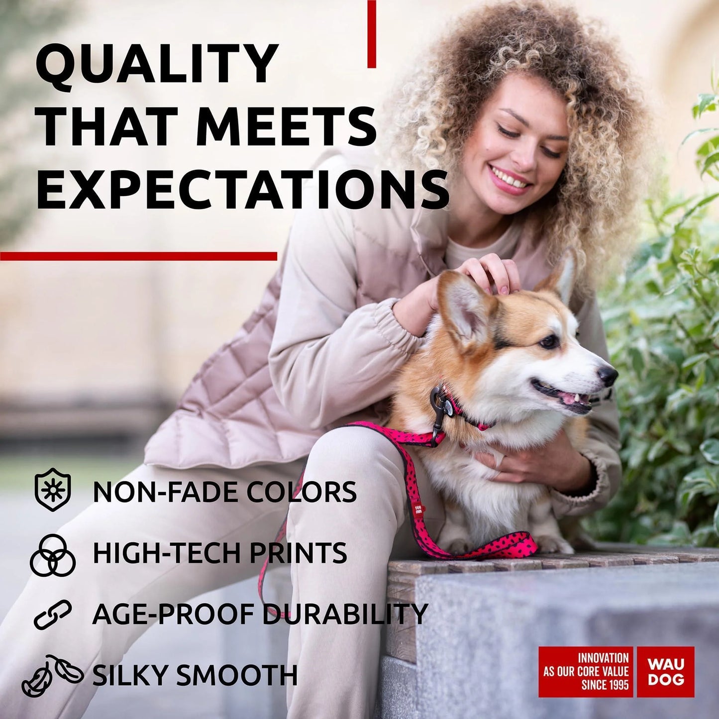 Nylon Dog Leash – Strong & Heavy-Duty