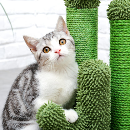 Cactus Cat Scratcher – Sisal Vertical Scratch Post