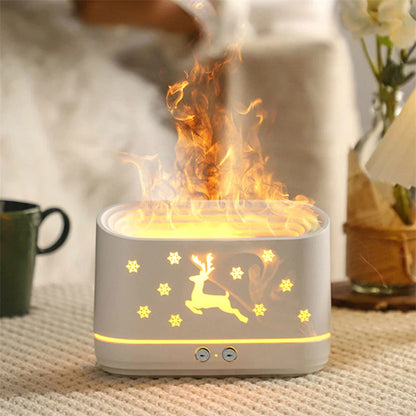 Elk Flame Diffuser – Humidifier & Atmosphere Lamp