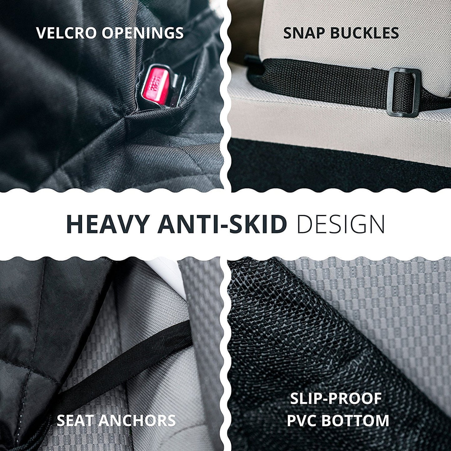 Waterproof Dog Seat Cover – Heavy-Duty Back Seat Protector