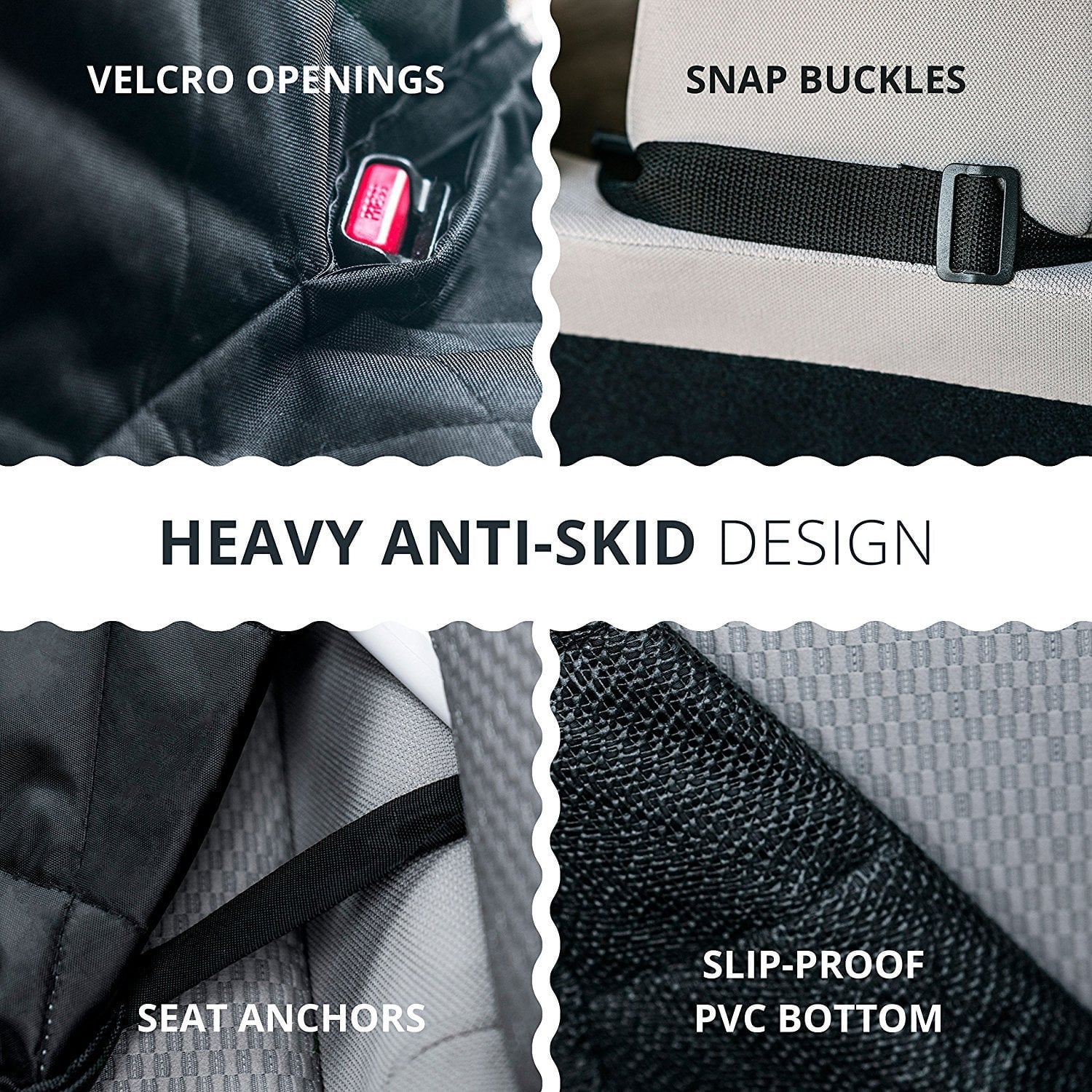 Waterproof Dog Seat Cover – Heavy-Duty Back Seat Protector