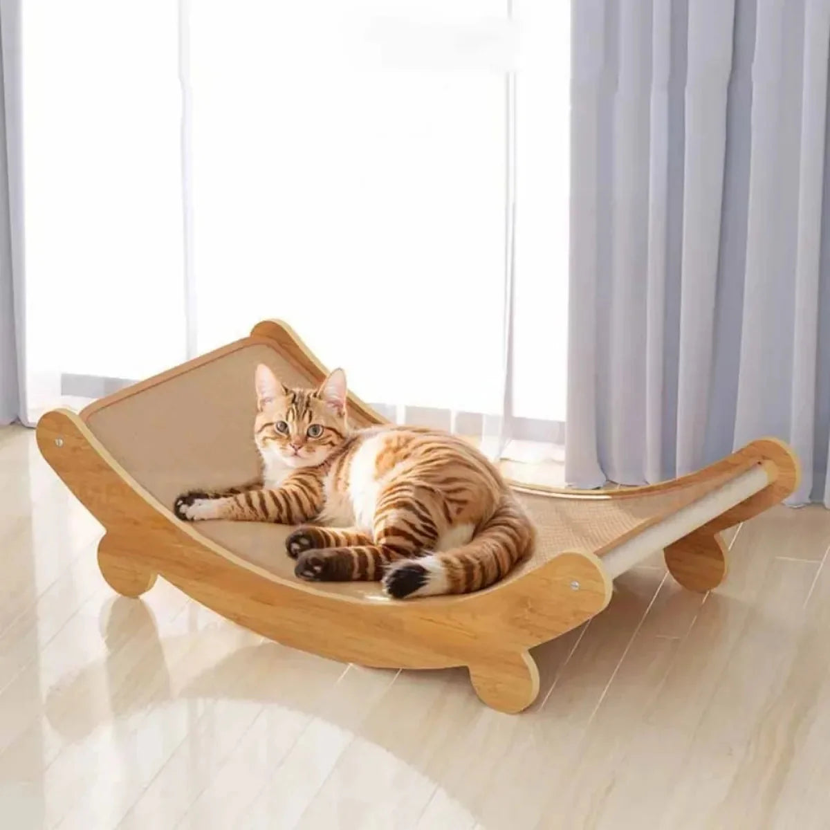 Cat Scratcher Bed – Sisal Hammock & Lounge