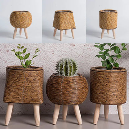 Rattan Plant Basket – Nordic Flower Stand