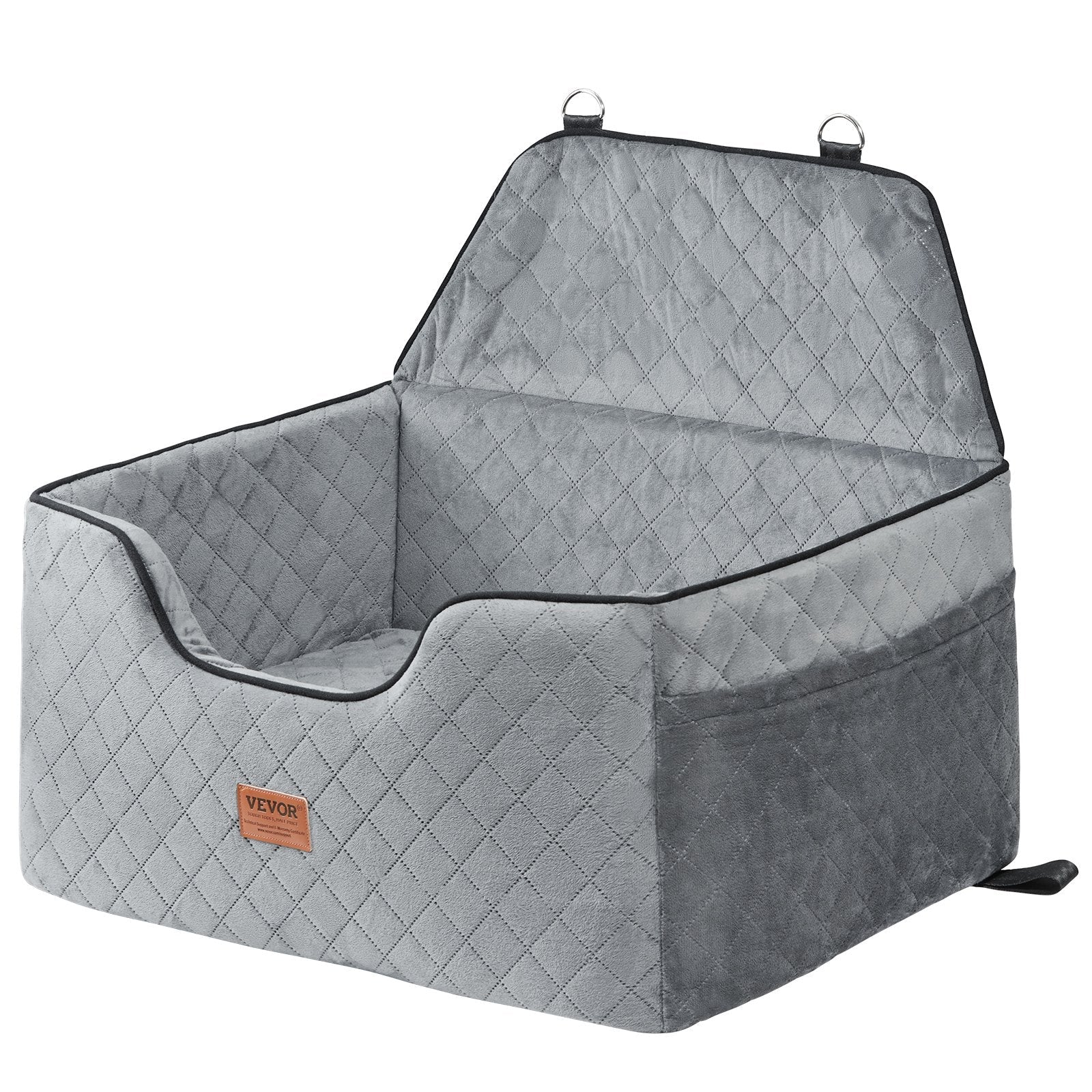 Jack & Susy™ Luxury Dog Booster Car Seat – Secure, Comfortable & Stylish Travel Seat for Medium and Large Dogs (Up to 55 lbs)