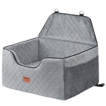Jack & Susy™ Luxury Dog Booster Car Seat – Secure, Comfortable & Stylish Travel Seat for Medium and Large Dogs (Up to 55 lbs)