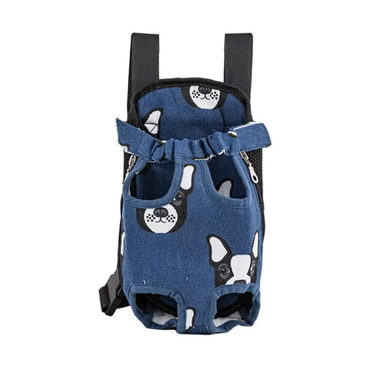 Pet Carrier Backpack – Adjustable Double Shoulder Travel Bag for Cats & Small Dogs